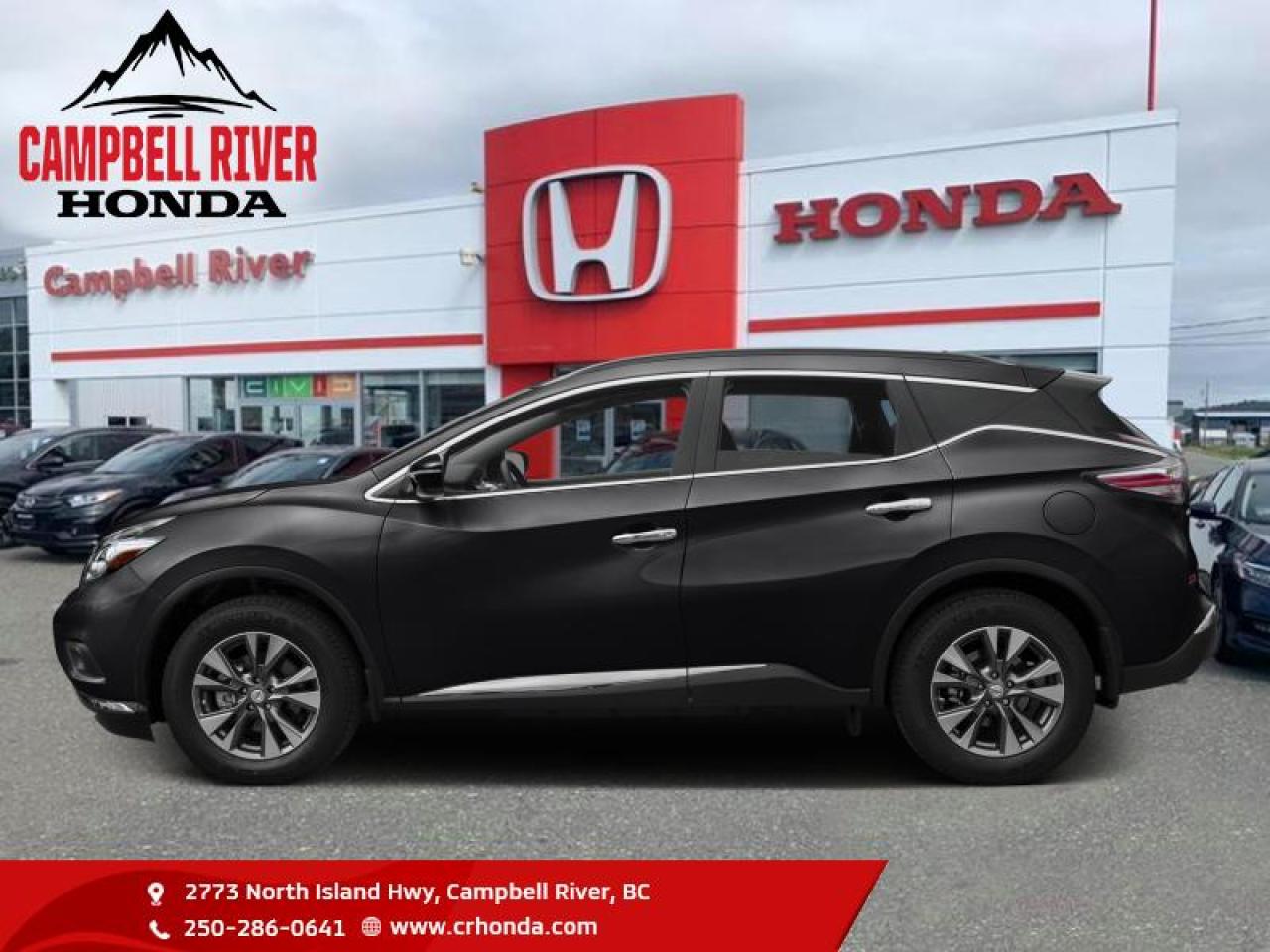 Used 2017 Nissan Murano SV  - Sunroof -  Navigation for sale in Campbell River, BC