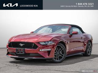 Used 2018 Ford Mustang GT PREMIUM CONVERTIBLE | SAFE & SMART | AUTO | NAV for sale in Oakville, ON