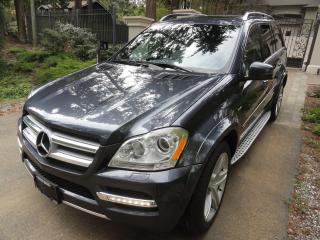 <p>WAS $ 31900.00 ON SALE FOR $ 29900.00 // 2012 MERCEDES  BENZ GL350 BLUETEC TURBO DIESEL 7 PASSENGER WITH ONLY 87000KM / ONE LOCAL BC OWNER / GRAY WITH LIGHT GRAY INTERIOR / AUTO TRANSMISSIN  / 4MATIC / 6 CYL DIESEL / NAVIGATION / BACK UP CAMERA / PUSH BUTTON START / POWER TAIL GATE / BRAKES / TIRES LIKE NEW / GLASS SUNFROOF / HRATED FRONT AND REAR SEATS / KEY LESS ENTRY / BI-XENON HEADLIGHTS / RUNNING BOARDS / ACTIVE BLIND SPOT ASSISTANCE / 21 INCH AMG RIMS AND TIRES /  COMES WITH POWER TRAIN WARRANTY BOOK 2 KEYS  AND CARFAX / FOR MORE INFORMATION ON THIS GOGEROUS GL PHONE BART @ 604 536 4533 OR 778 998 4533 TO ARRANGE AN APPOINTMENT FOR VIEWING /                                                                                                                                                                                    DOCUMENTATION FEE ONLY $ 195.00                                                                                                                                                      DEALER D7663.</p><p> </p><p> </p>