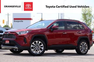 Used 2020 Toyota RAV4 Limited LIMITED, AWD, HEATED/VENTILATED SEATS, SUNROOF, NAVIGATION, ANDROID AUTO, APPLE CARPLAY, 360 CAM for sale in Orangeville, ON