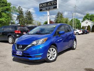 <p><span style=font-family: Segoe UI, sans-serif; font-size: 18px;>***LOW MILEAGE***TWO SETS OF TIRES ON RIMS*** GREAT CONDITION BLUE ON BLACK NISSAN HATCHBACK W/ EXCELLENT MILEAGE AND SOLD W/ TWO SETS OF TIRES ON RIMS INCLUDING WINTER TIRES AND BRAND NEW ALL-SEASON TIRES, EQUIPPED W/ THE SUPER FUEL EFFICIENT 4 CYLINDER 1.6L ENGINE, LOADED W/ POWER LOCKS/WINDOWS AND MIRRORS, ANTI CORROSION MANAGEMENT SYSTEM, REAR-VIEW CAMERA, AIR CONDITIONING, KEYLESS ENTRY, HEATED SEATS, BLUETOOTH CONNECTION, AUX INPUT, WARRANTY AND MUCH MORE! *** FREE RUST-PROOF PACKAGE FOR A LIMITED TIME ONLY *** This vehicle comes certified with all-in pricing excluding HST tax and licensing. Also included is a complimentary 36 days complete coverage safety and powertrain warranty, and one year limited powertrain warranty. Please visit our website at www.bossauto.ca today!</span></p>