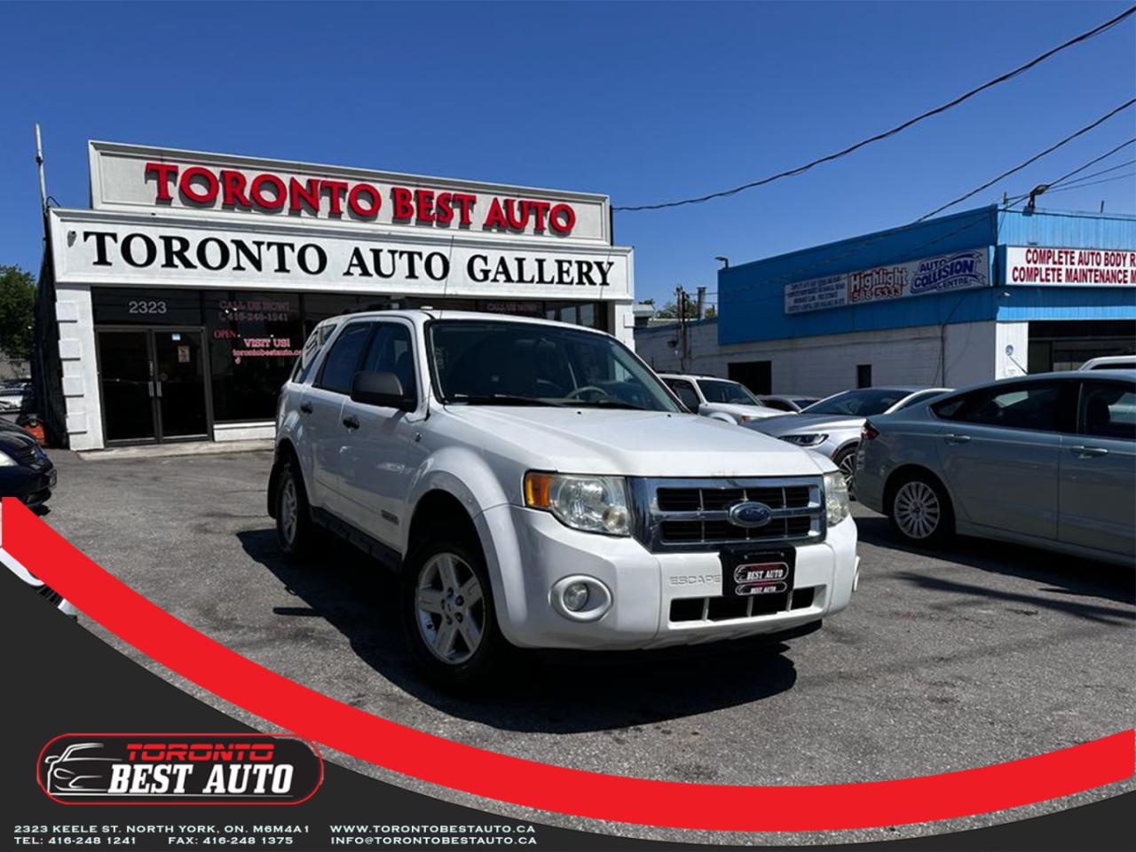 Used 2008 Ford Escape |FWD|Hybrid| for sale in Toronto, ON