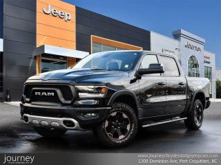 2020 Ram 1500 Rebel WITH PANORAMIC SUNROOF!!!!!!!!!!!!!!!!!!4WD 8-Speed Automatic HEMI 5.7L V8 Multi Displacement VVT Diamond Black Crystal Pearlcoat



2 USB Full Function/Charge Only Media Hub, 48V Belt Starter Generator, AM/FM radio: SiriusXM, Body Color Door Handles, Heated door mirrors, ParkView Rear Back-Up Camera, Power door mirrors, Quick Order Package 25W Rebel, Rear step bumper, Rear Wheelhouse Liners, Spray In Bedliner, Wheels: 18 x 8 Painted Black.



Odometer is 16579 kilometers below market average!





CARFAX Canada Low Kilometer