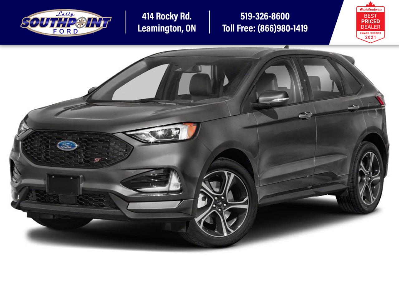 New 2022 Ford Edge ST for sale in Leamington, ON
