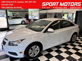 Used 2013 Chevrolet Cruze LT Turbo+Remote Start+Bluetooth+Camera+XM Radio for sale in London, ON