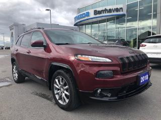 Used 2018 Jeep Cherokee North Special Edition 4X4 | 3.2L Pentastar for sale in Ottawa, ON