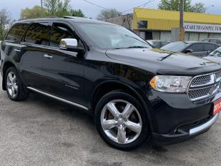 Used 2013 Dodge Durango Citadel/AWD/7PASS/NAVI/CAMERA/LEATHER/ROOF/LOADED+ for sale in Scarborough, ON