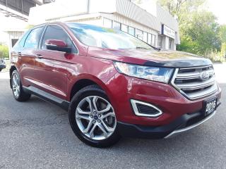 Used 2016 Ford Edge Titanium AWD - LEATHER! NAV! BACK-UP CAM! BSM! PANO ROOF! for sale in Kitchener, ON