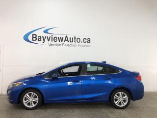 Used 2017 Chevrolet Cruze LT Auto - AUTO! PWR HEATED SEATS! REVERSE CAM! 56,000KMS! for sale in Belleville, ON