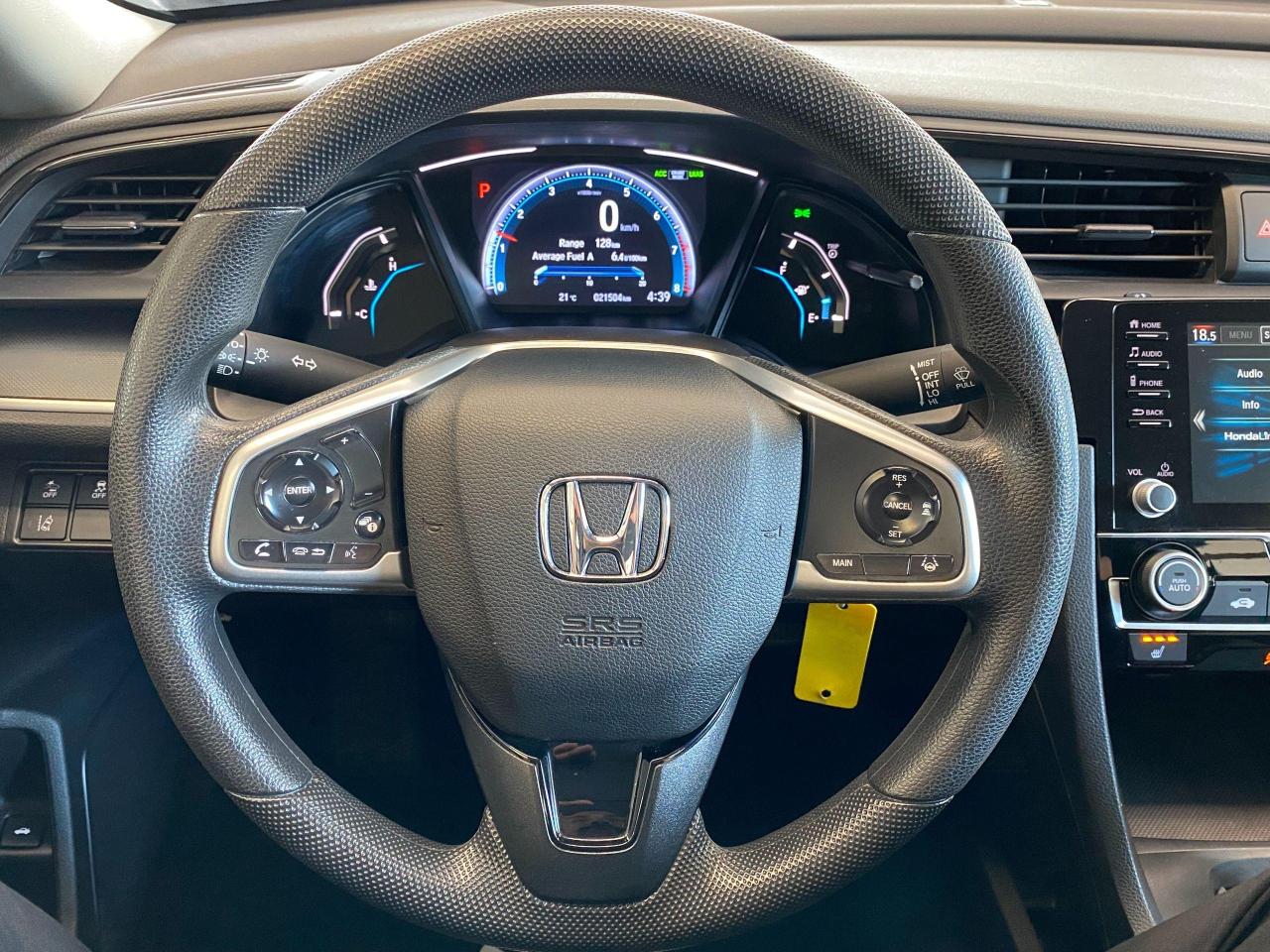 2019 Honda Civic LX+LaneKeep+Adaptive Cruise+ApplePlay+CLEAN CARFAX - Photo #9