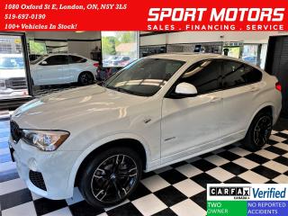 Used 2018 BMW X4 xDrive28i M PKG+Camera+GPS+Roof+Xenons+CLEANCARFAX for sale in London, ON