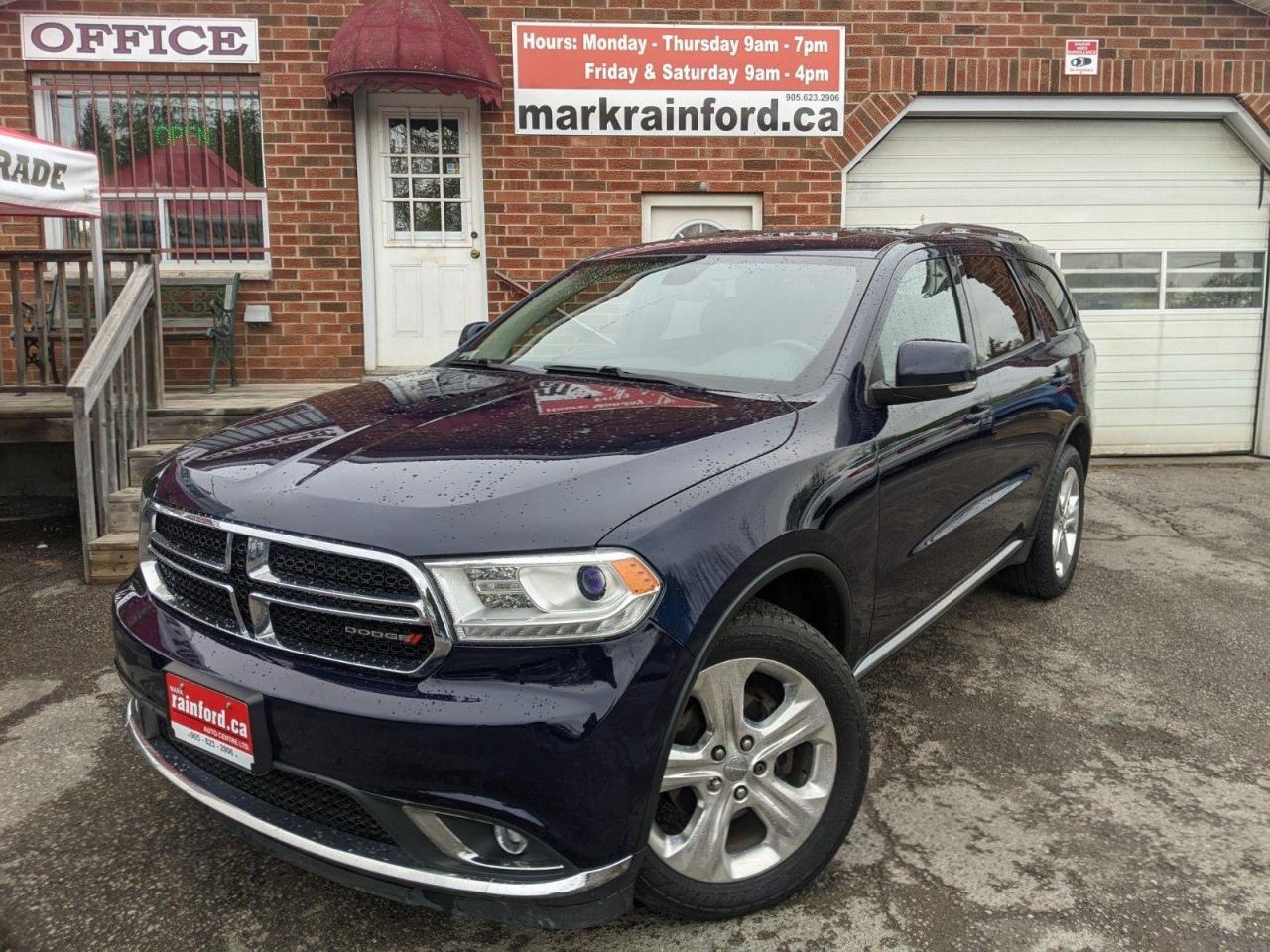 2015 Dodge Durango Limited AWD Heated Leather Sunroof Bluetooth RVCam