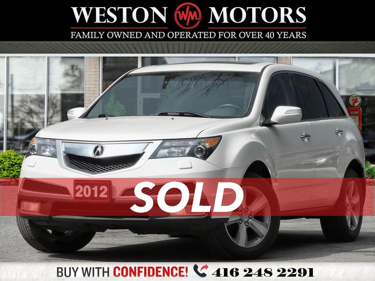 2012 Acura MDX *AWD*LEATHER*HEATED SEATS*SUNROOF!!*