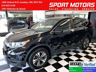 Used 2017 Honda CR-V LX+ApplePlay+Remote Start+Camera+CLEAN CARFAX for sale in London, ON