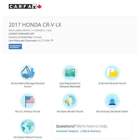 2017 Honda CR-V LX+ApplePlay+Remote Start+Camera+CLEAN CARFAX Photo13