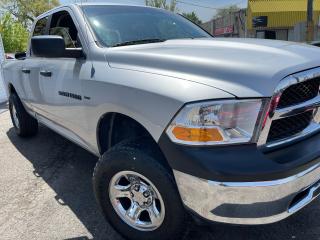 Used 2011 RAM 1500 ST/4WD/QUAD CAP/P.GROUPS/ALLOYS/CLEAN CAR FAX for sale in Scarborough, ON
