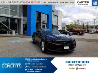 Used 2019 Chevrolet Camaro 1LS PWR SEATS - REAR VIEW CAMERA - BLUETOOTH for sale in North Vancouver, BC