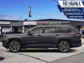 New 2021 Jeep Grand Cherokee L Overland  - Leather Seats for sale in Bracebridge, ON