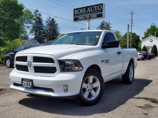 <p> </p><p class=MsoNormal><span style=font-size: 13.5pt; line-height: 107%; font-family: Segoe UI,sans-serif; color: black;>***ONE OWNER***ACCIDENT FREE***EXTREMELY GOOD CONDITION DODGE RAM PICKUP W/ CLASS-3 TOW HITCH PACKAGE EQUIPPED W/ THE POWERFUL 8 CYLINDER 5.7L 398 HORSEPOWER HEMI ENGINE, LOADED W/ LEATHER SEATS, CRUISE CONTROL, ALLOY RIMS, AUTOMATIC HEADLIGHTS, WARRANTY AND MUCH MORE! This vehicle comes certified with all-in pricing excluding HST tax and licensing. Also included is a complimentary 36 days complete coverage safety and powertrain warranty, and one year limited powertrain warranty. Please visit our website at bossauto.ca today!<span style=mso-spacerun: yes;>  </span></span></p><p> </p><p> </p>
