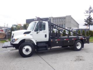 2013 International 7300 Flat Deck 3 Seater Air Brakes Diesel,  7.6L L6 DIESEL engine, 6 cylinder, 2 door, manual transmission, 4X2, cruise control, air conditioning, AM/FM radio, CD player, white exterior, grey interior, vinyl. Heavy recovery cable, Certification and Decal valid until March 2023. $35,750.00 plus $375 processing fee, $36,125.00 total payment obligation before taxes.  Listing report, warranty, contract commitment cancellation fee, financing available on approved credit (some limitations and exceptions may apply). All above specifications and information is considered to be accurate but is not guaranteed and no opinion or advice is given as to whether this item should be purchased. We do not allow test drives due to theft, fraud and acts of vandalism. Instead we provide the following benefits: Complimentary Warranty (with options to extend), Limited Money Back Satisfaction Guarantee on Fully Completed Contracts, Contract Commitment Cancellation, and an Open-Ended Sell-Back Option. Ask seller for details or call 604-522-REPO(7376) to confirm listing availability.