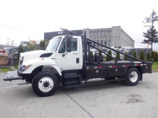 Used 2013 International 7300 Flat Deck 3 Seater Air Brakes Diesel for sale in Burnaby, BC