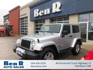 Used 2012 Jeep Wrangler Sahara for sale in Steinbach, MB