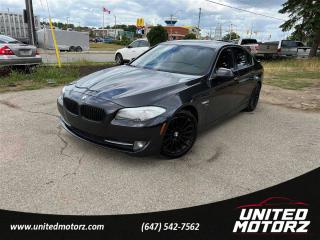 Used 2011 BMW 5 Series *CERTIFIED*3 YEAR WARRANTY*LEATHER SEATS* for sale in Kitchener, ON