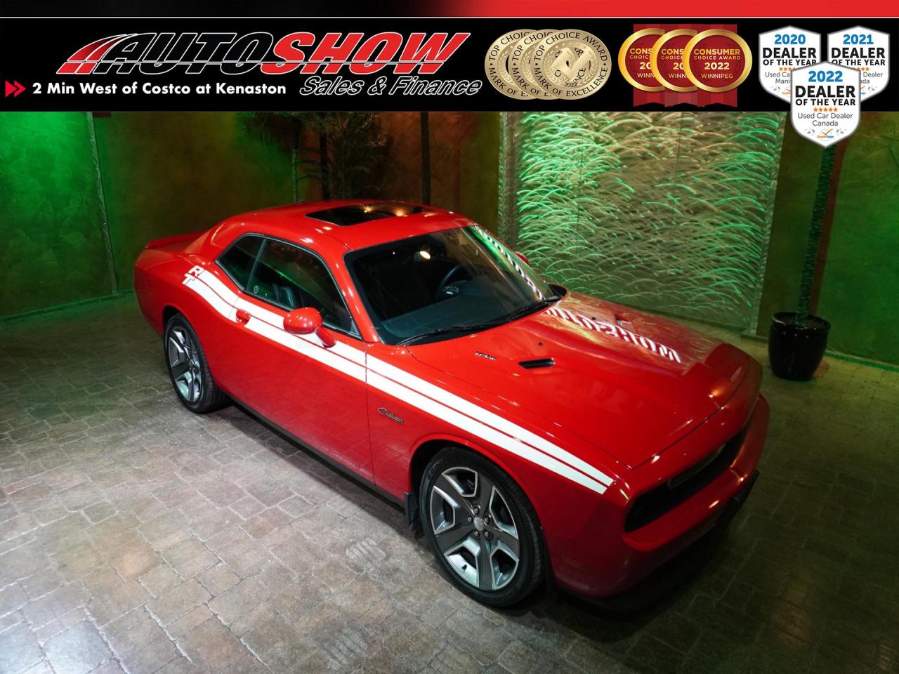 Used 2012 Dodge Challenger R/T Classic.. Super Track Pac, Nav, S.Roof, Lthr !! for sale in Winnipeg, MB