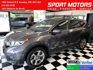 Used 2018 Honda CR-V EX AWD+Roof+ApplePlay+Adaptive Cruise+CLEAN CARFAX for sale in London, ON