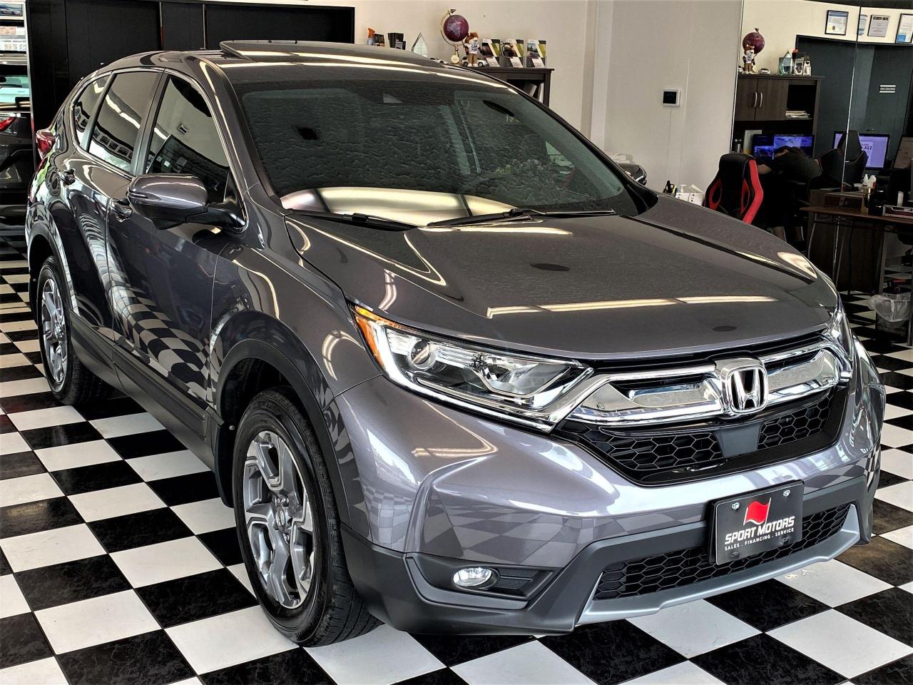 2018 Honda CR-V EX AWD+Roof+ApplePlay+Adaptive Cruise+CLEAN CARFAX - Photo #5