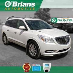 Used 2016 Buick Enclave Leather w/AWD, Cmnd Start, Backup Camera, 3rd-row for sale in Saskatoon, SK