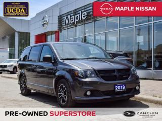 Used 2019 Dodge Grand Caravan SXT Backup Camera Bluetooth 7 Seater Clean Carfax for sale in Maple, ON