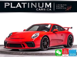 Used 2018 Porsche 911 GT3, 500HP, MANUAL, ALCANTARA, CARBON SEATS for sale in Toronto, ON