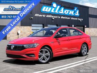 Used 2019 Volkswagen Jetta Highline, R-Line Package, 6-Speed Manual, Sunroof, Leather, Reverse Camera, & More! for sale in Guelph, ON