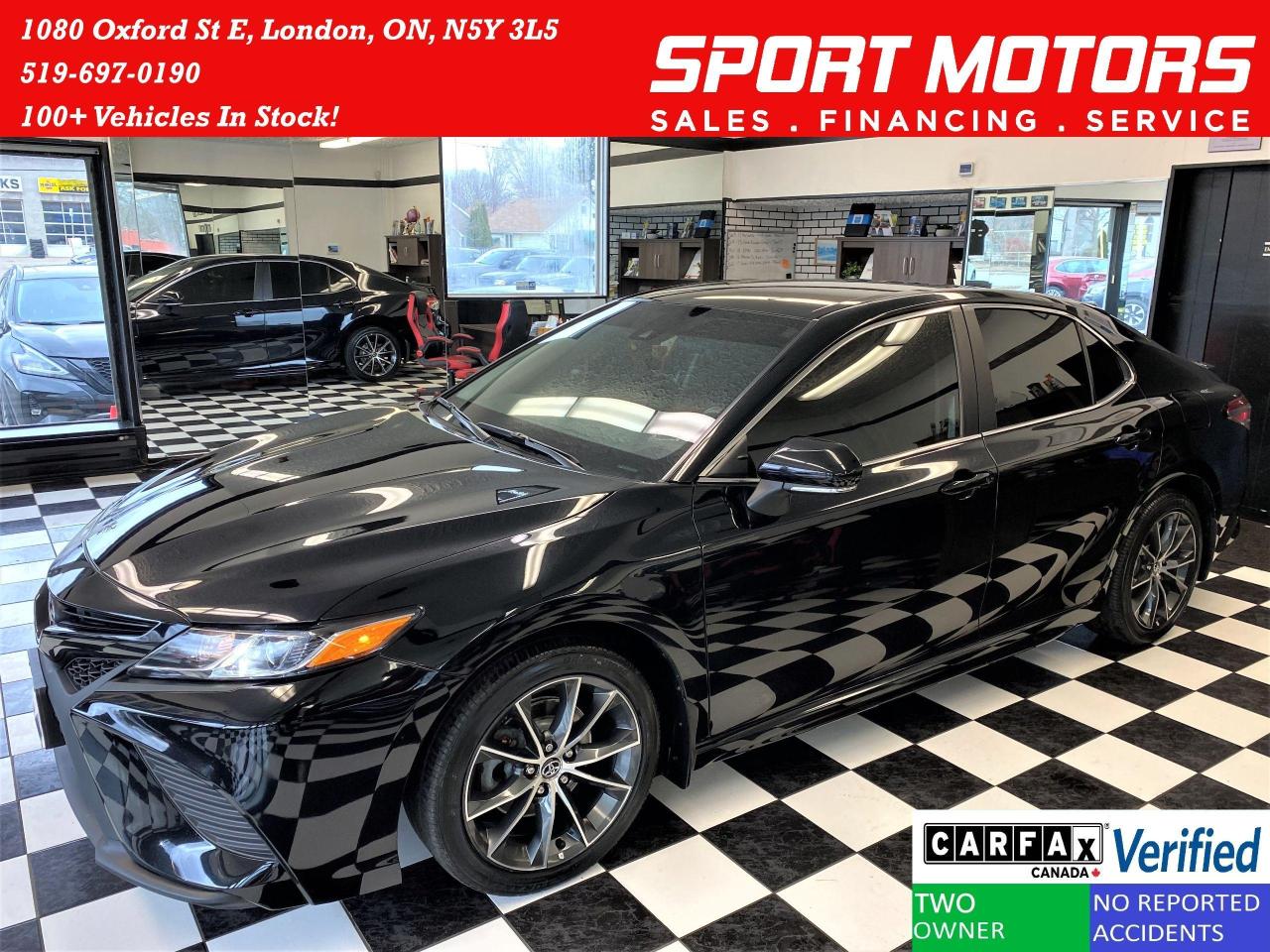 2019 Toyota Camry SE+ApplePlay+Tinted+Weather Techs+CLEAN CARFAX Photo65