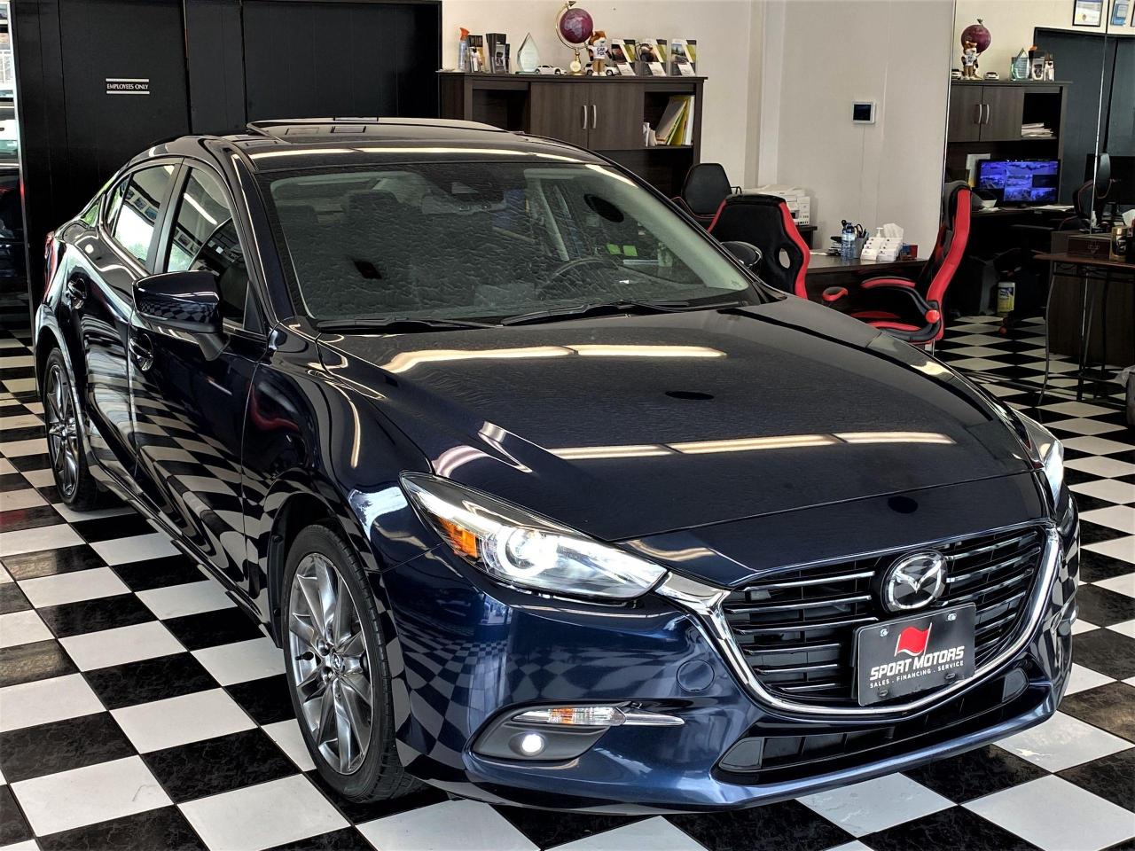 2018 Mazda MAZDA3 GT+ApplePlay+Roof+Adaptive Cruise+CLEAN CARFAX Photo5