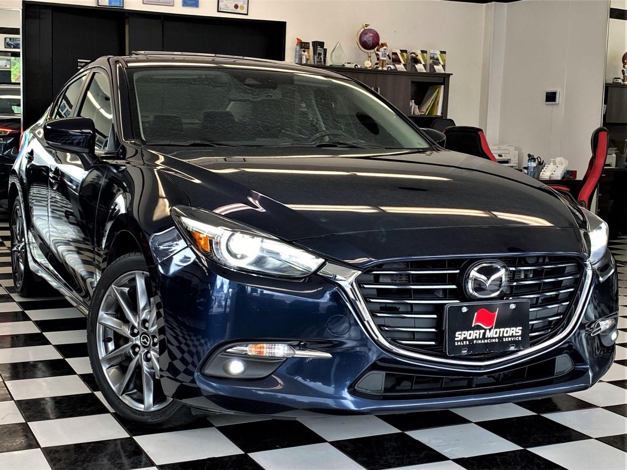 2018 Mazda MAZDA3 GT+ApplePlay+Roof+Adaptive Cruise+CLEAN CARFAX - Photo #16