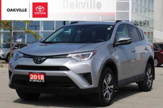 Used 2018 Toyota RAV4 LE FWD with Clean Carfax and One Owner for sale in Oakville, ON