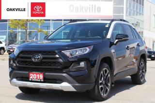 Used 2019 Toyota RAV4 Trail AWD with Leather Seats and Wireless Mobile Charger for sale in Oakville, ON