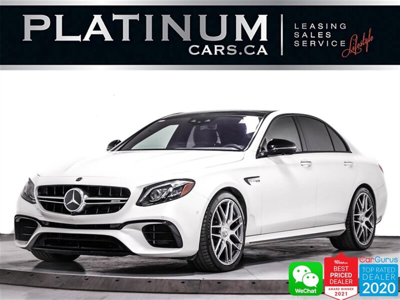 Used 2019 Mercedes-Benz E-Class AMG E63 S, 603HP, BITURBO, NIGHT PKG, BURMESTER for sale in Toronto, ON