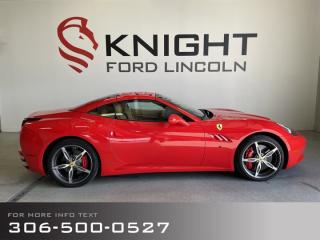 Used 2013 Ferrari California Low km, Like New, Rare! for sale in Moose Jaw, SK