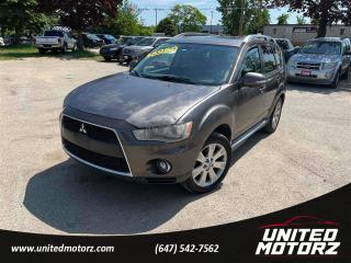 Used 2010 Mitsubishi Outlander *CERTIFIED*3 YEAR WARRANTY* for sale in Kitchener, ON