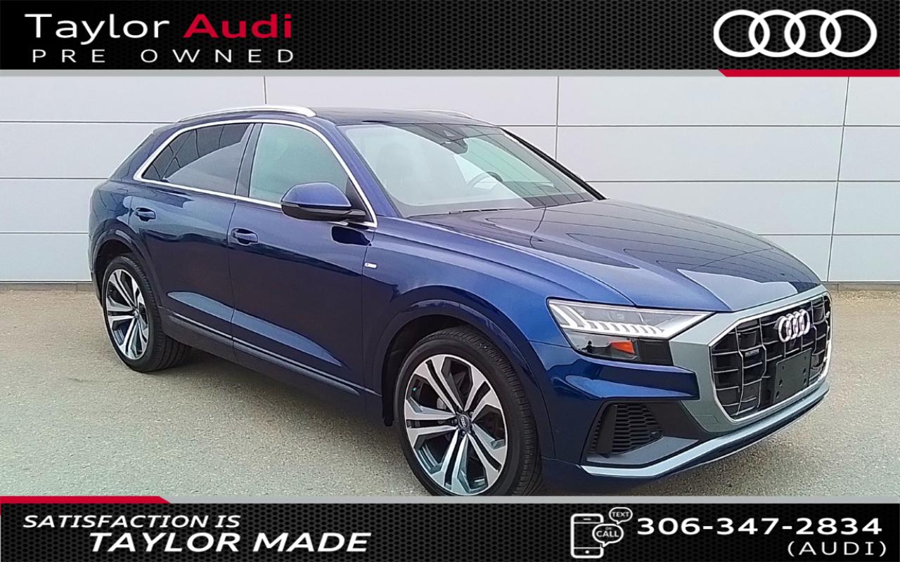 Used 2019 Audi Q8 55 Technik LUXURY PACKAGE, DYNAMIC RIDE PACKAGE, S LINE SPORT PACKAGE, 22