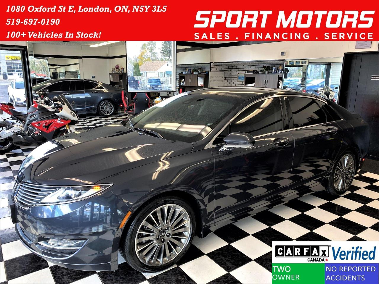 2014 Lincoln MKZ Hybrid+Adaptive Cruise+LaneKeep+Roof+CLEAN CARFAX - Photo #1
