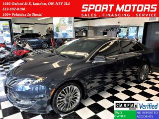 Used 2014 Lincoln MKZ Hybrid+Adaptive Cruise+LaneKeep+Roof+CLEAN CARFAX for sale in London, ON