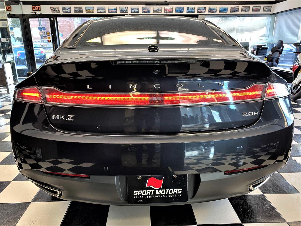 2014 Lincoln MKZ Hybrid+Adaptive Cruise+LaneKeep+Roof+CLEAN CARFAX Photo3