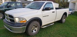 Used 2012 RAM 1500 4WD Regular Cab 8 Ft Box ST for sale in Carberry, MB