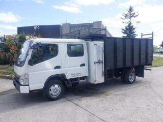 Used 2007 Mitsubishi Fuso FE84W Crew Cab 12 foot Flat Deck Diesel for sale in Burnaby, BC