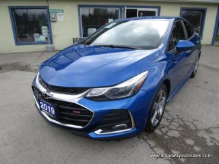 Used 2019 Chevrolet Cruze FUEL EFFICIENT RS-EDITION 5 PASSENGER 1.4L - TURBO.. HEATED SEATS.. BACK-UP CAMERA.. BLUETOOTH SYSTEM.. TOUCH SCREEN DISPLAY.. for sale in Bradford, ON