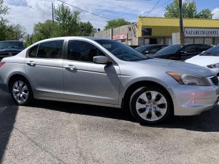 Used 2008 Honda Accord EX/AUTO/P.SEAT/P.GROUP/ALLOYS/CLEAN CAR FAX for sale in Scarborough, ON